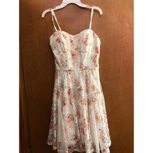 Juniors Floral Dress